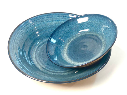Blue Rutile Bowl Set