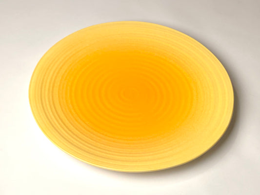 Yellow Radial Platter
