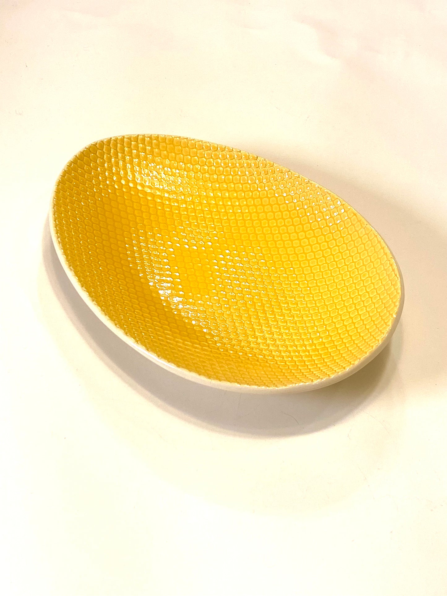 Yellow Egg Platter Set