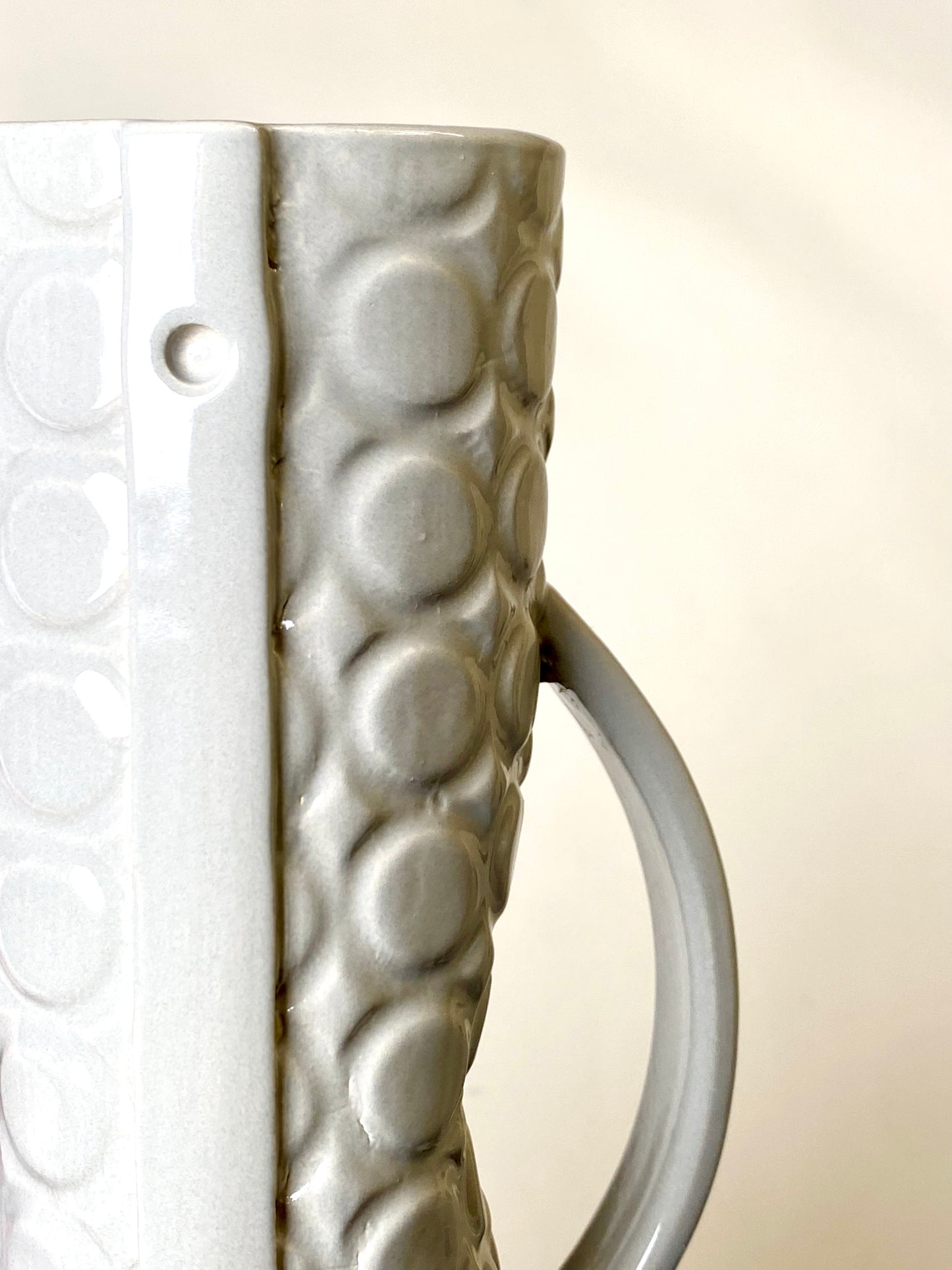 Gray Pattern Vase